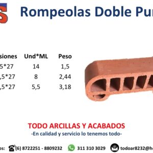 Rompeolas Doble Puño