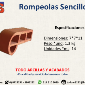 Rompeolas Sencillo