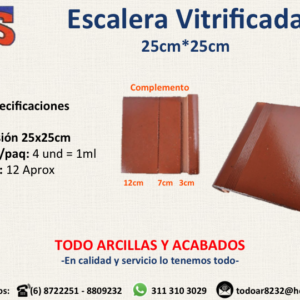 ESCALA VITRIFICADA 25