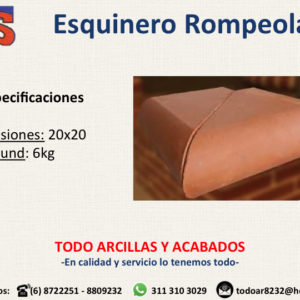 Esquinero Rompeolas